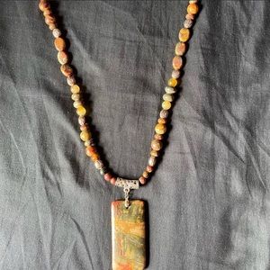 Handmade beaded necklace